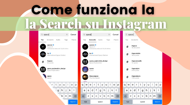 Come funziona l'algoritmo della search su Instagram