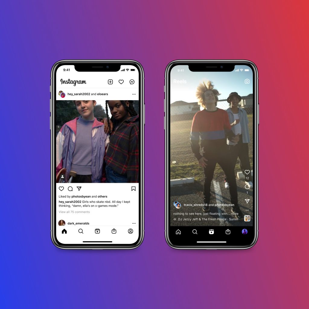 Ecco come appaiono i post in collaborazione che sono parte della strategia Instagram 2023
