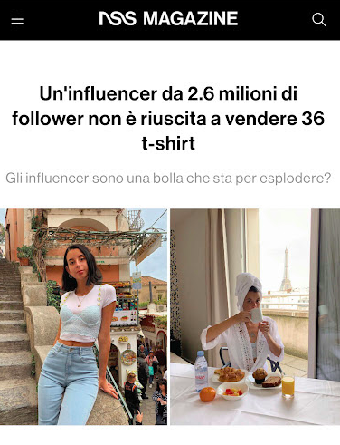 Articolo pubblicato su NSS Magazine